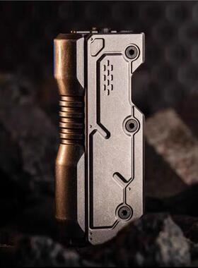 EDC 机魂铁幕推蛋枪栓推牌Proxy edc金属解压玩具指尖陀螺潮玩