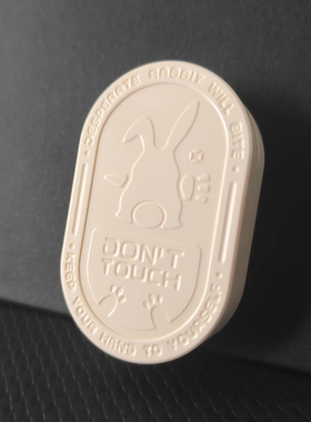 PEEK暴躁兔子律动MOT推牌edc解压玩具机械直推旋转啪啪币减压神器