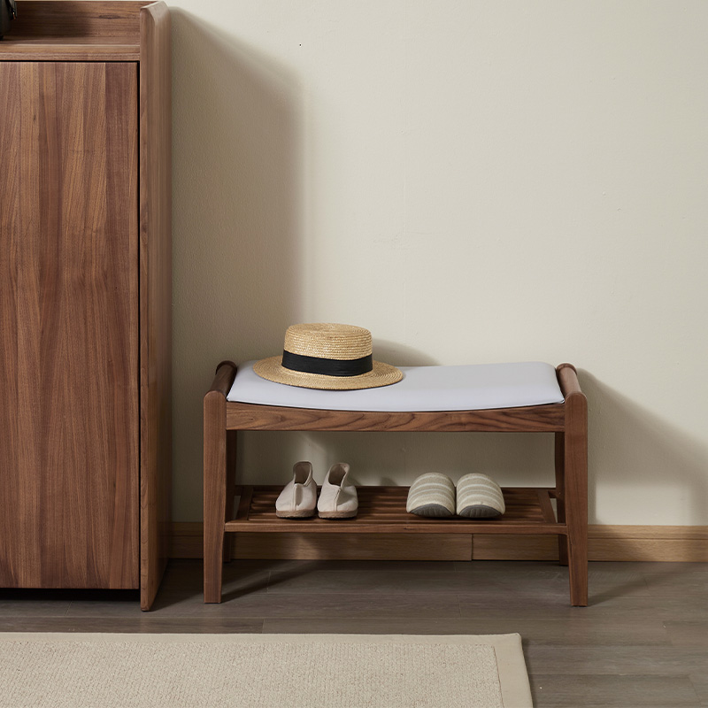 全胡桃木框架高回弹海绵坐垫