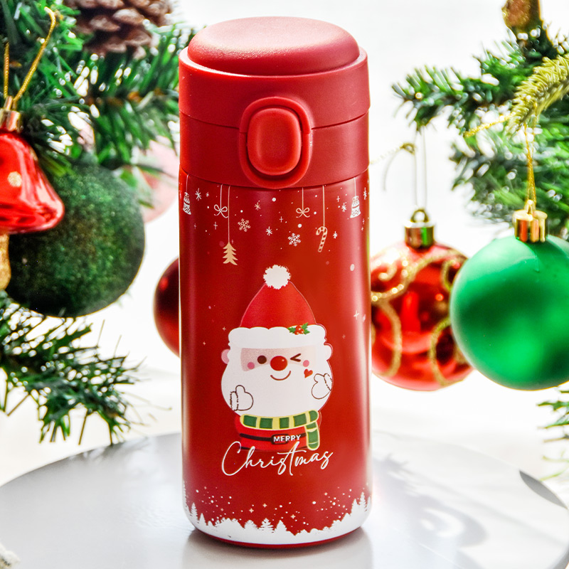 圣诞礼品女平安夜保温杯礼盒套装
