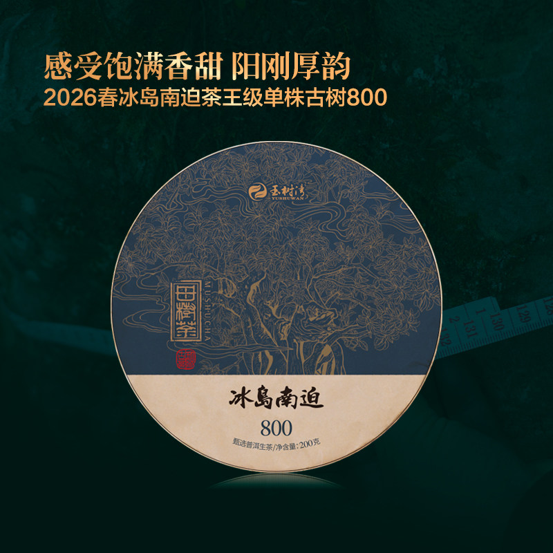 冰岛南迫老寨茶王级古树800普洱