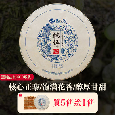 玉树湾冰岛糯伍古树普洱生茶200g