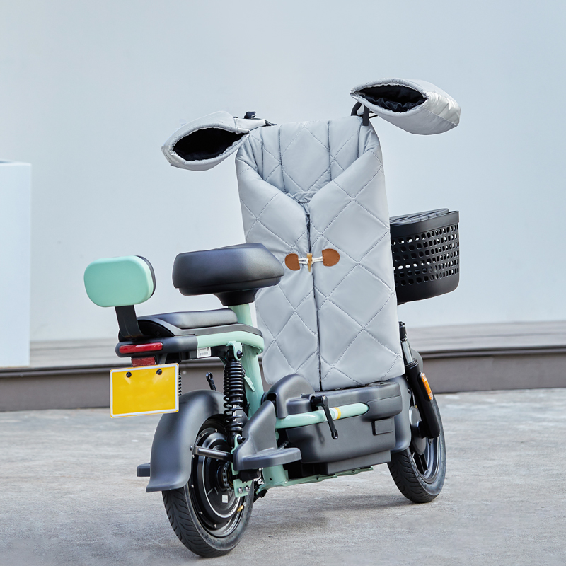 防寒神器冬季分体电动车挡风被