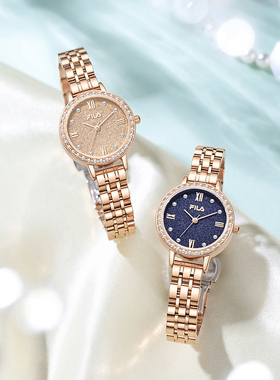 FILA斐乐梦幻系列女士手表轻奢满天星腕表送女生朋友新年礼物6599