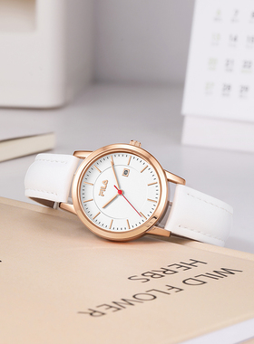 FILA斐乐女士手表简约休闲初高中学生考试静音手表送女生礼物794