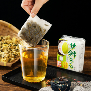 日本进口茶包袋一次性煎药煲汤卤料过滤袋无纺布泡茶袋小号茶叶包