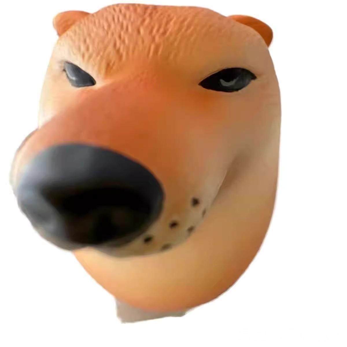 鸡蛋沙雕解压柴犬狗蛋不倒新款车内可爱手办桌面公仔cheems发泄