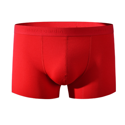 红色本命年皮尔卡丹一条装莫代尔