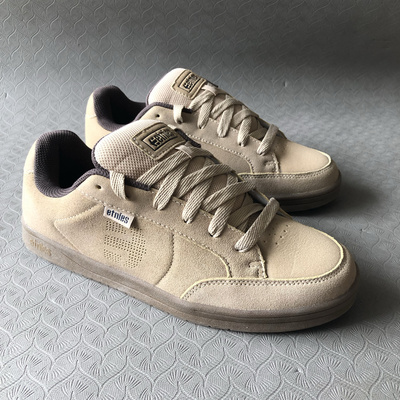 外贸板鞋etnies滑板鞋复古面包鞋厚鞋舌耐磨防滑翻毛皮es运动鞋