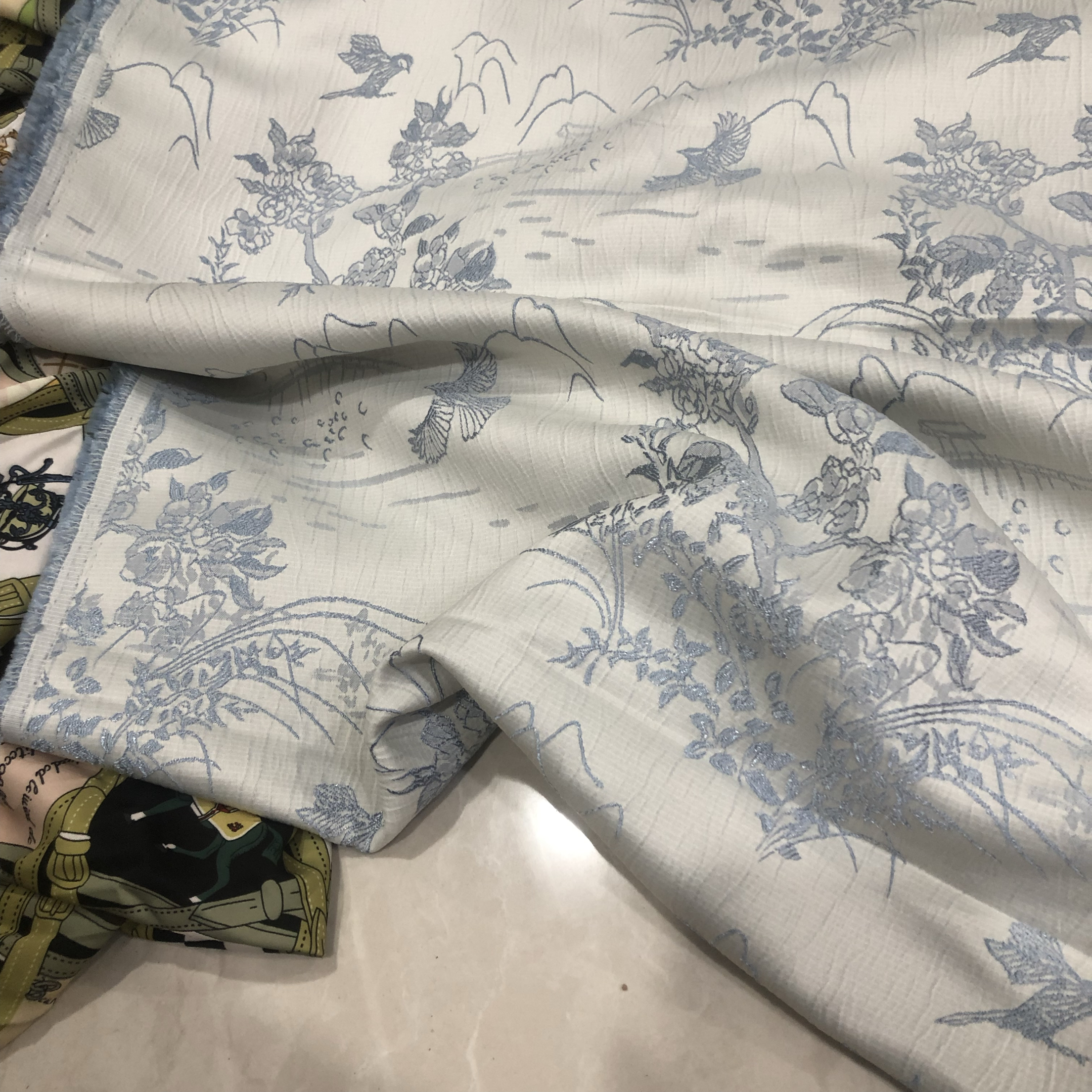 新中式提花锦缎旗袍连衣裙汉服