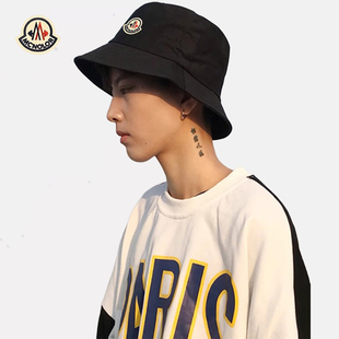 【正品现货】蒙口米色大檐渔夫帽男夏百搭单面遮阳帽太阳防晒盆帽