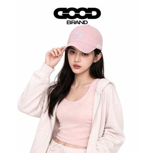 【正品直售】GOOD BRAND棒球帽男女夏百搭遮阳帽子做旧破洞鸭舌帽