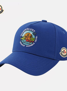 【正品现货】蒙口米色棒球帽男春大头围网红ins硬顶黑色鸭舌帽女