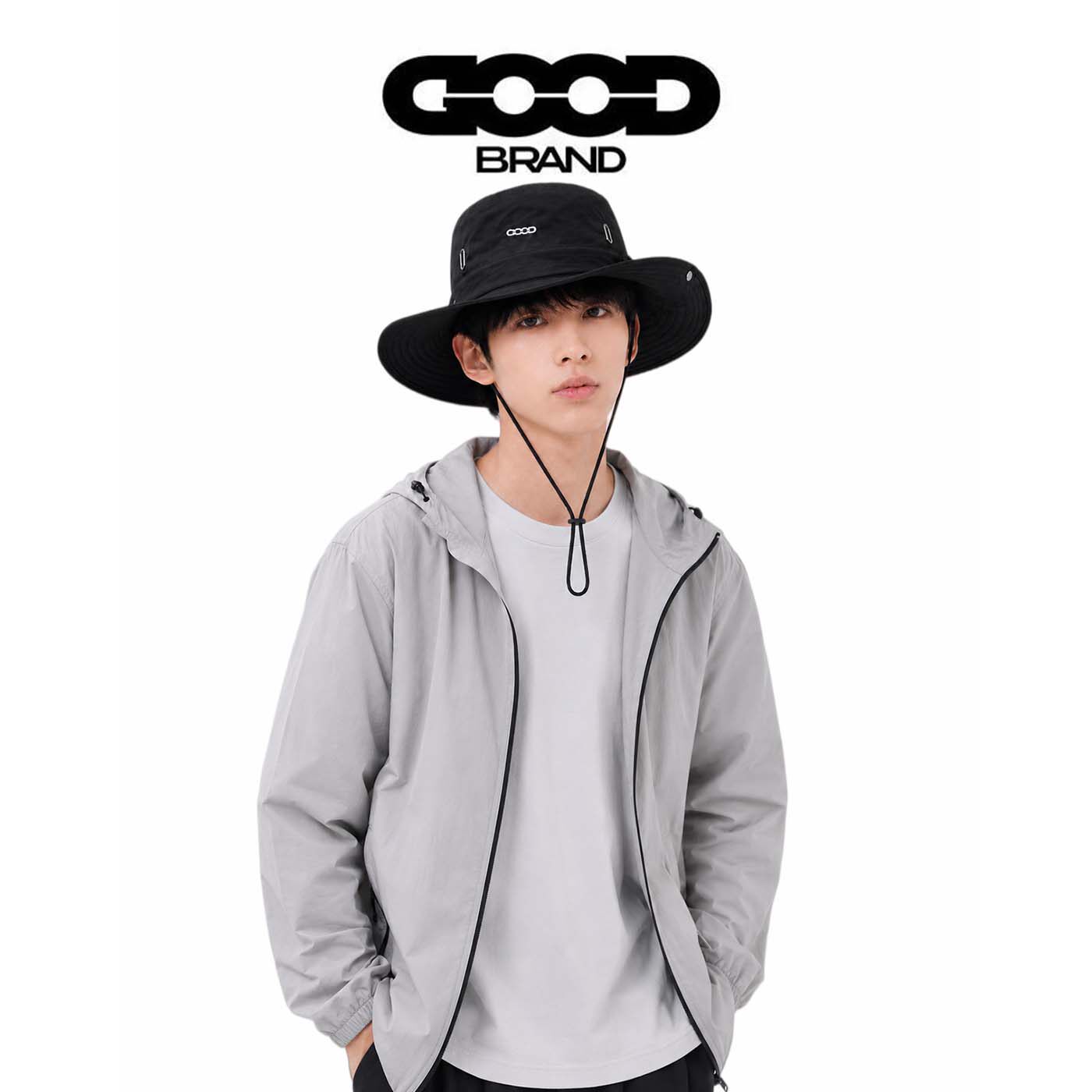 【正品直售】GOOD BRAND西部牛仔登山帽渔夫帽徒步防晒帽男女户外