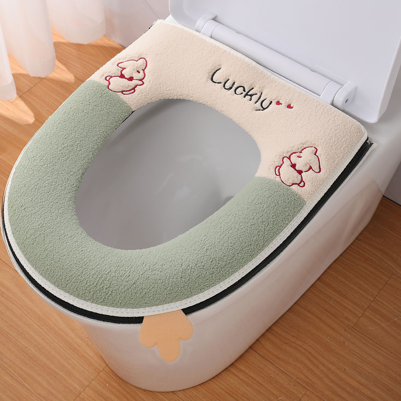 【欢喜兔】马桶坐垫四季通用