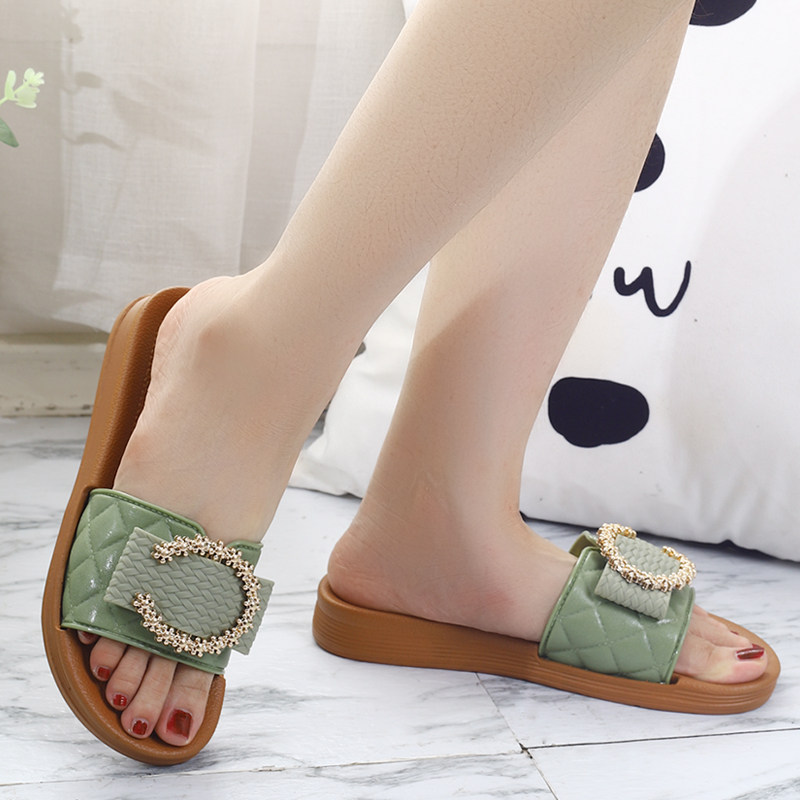 拖鞋女夏外穿2026年新款时尚百搭夏天ins潮网红小香风沙滩凉拖鞋,女鞋,一字拖,淘宝优惠券,粉丝福利购,淘宝优惠卷