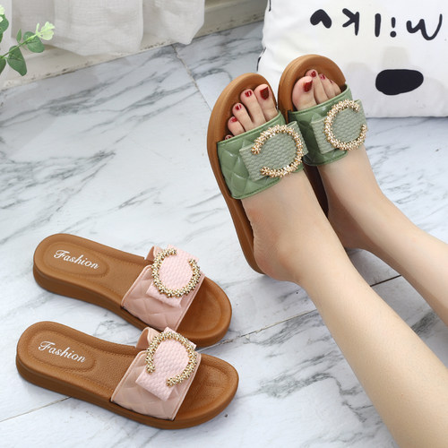 厚底仙女风蝴蝶结夏季新款女士凉