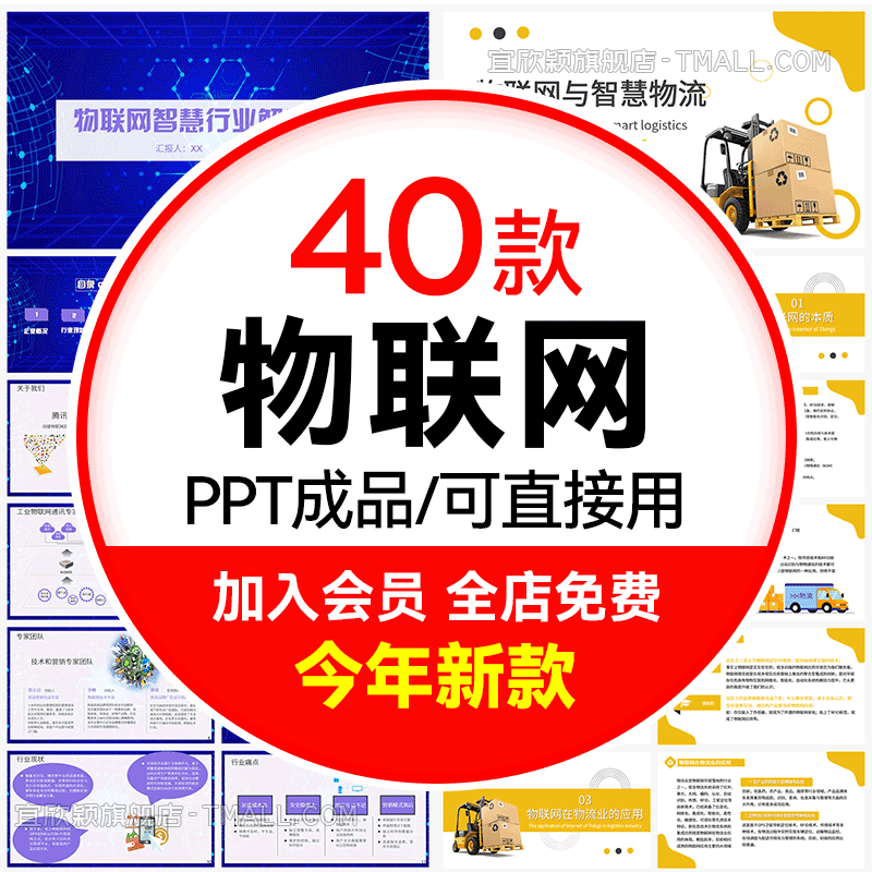 物联网PPT格式可编辑可修改