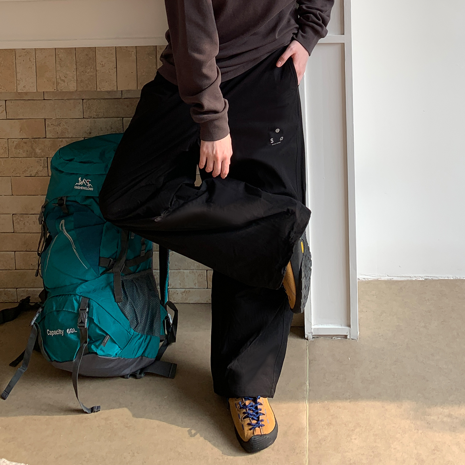 户外山系徒步登山伞兵库休闲长裤