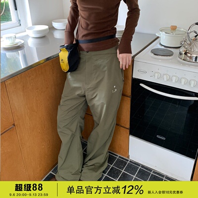 户外防水防风加绒保暖休闲裤女