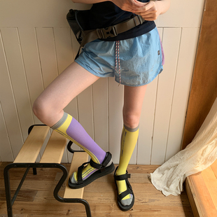 square houlest户外运动徒步登山宽松轻薄透气防走光松紧腰短裤女