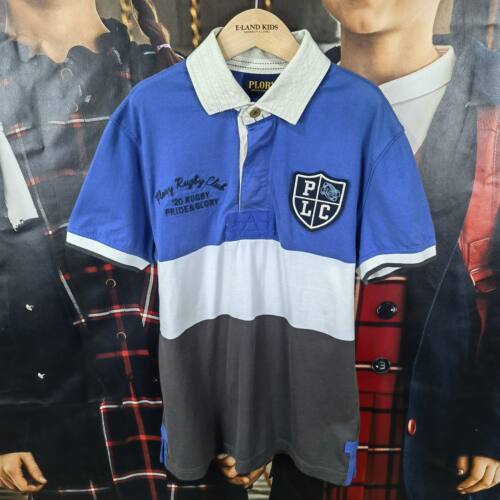 plory 成人男子夏款 纯棉拼色 翻领短袖 POLO衫