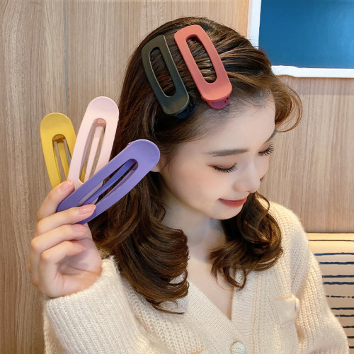 谭松韵刘海夹发卡韩式