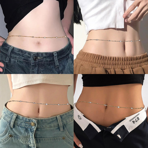 女日韩夏季高级感胸链