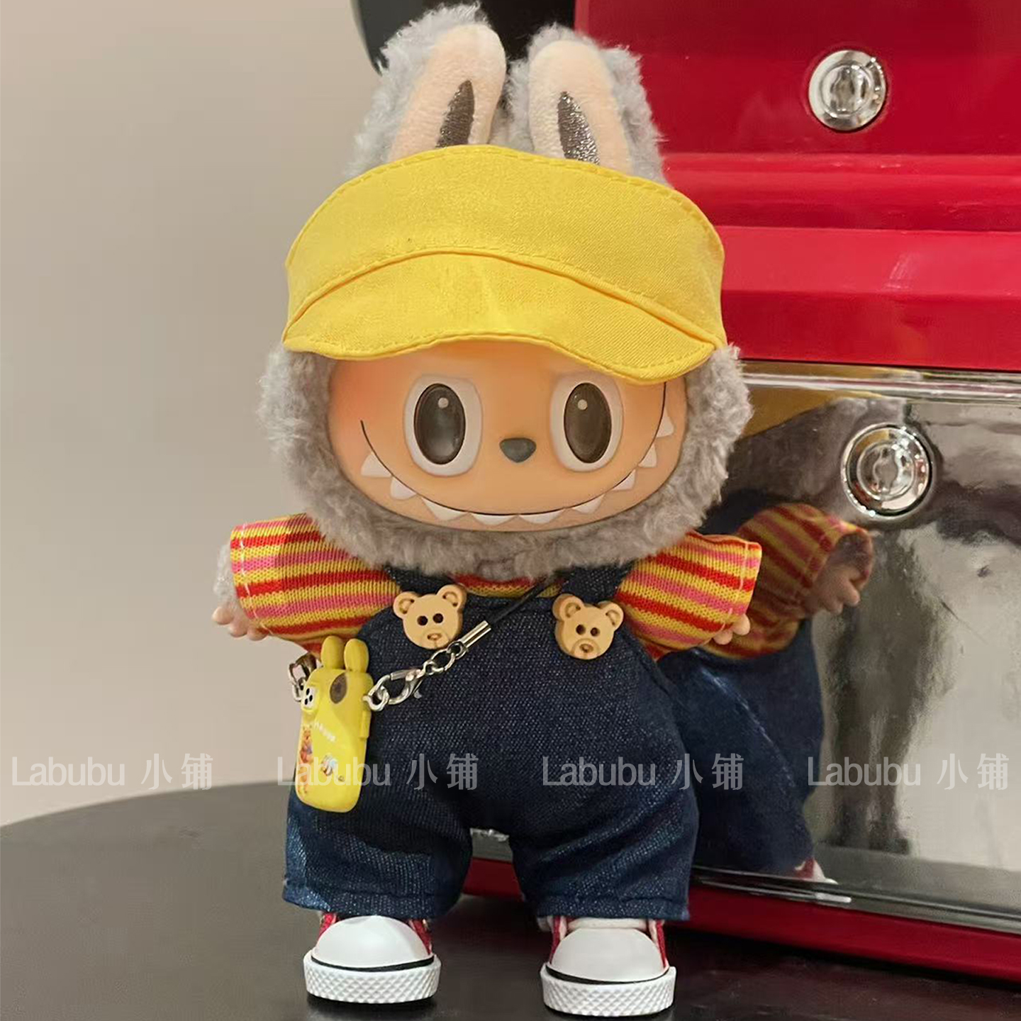 拉布布娃衣泡泡玛特夏款休闲套装