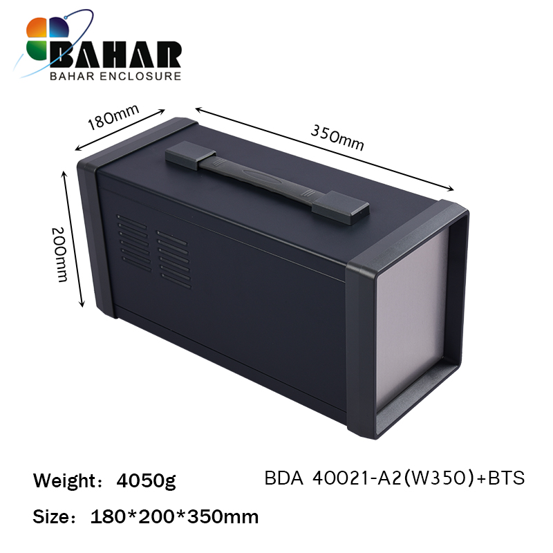 人气金属仪表设备外壳机柜机箱BDA40021W350BTS自带提手专柜正品