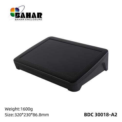 新款塑料接线盒电子设备仪表壳体带螺丝台式机壳巴哈尔BDC30018