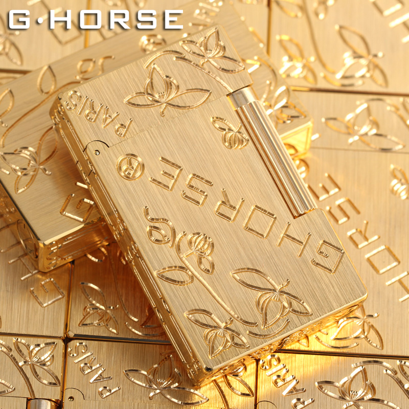 GHORSE原装正品侧滑朗声打火机