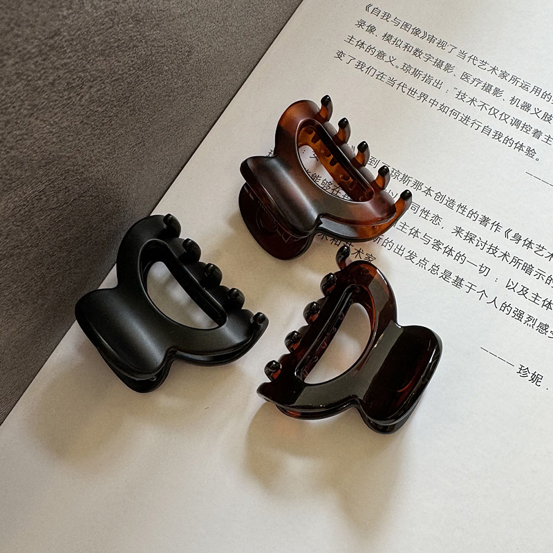 半扎镂空中号抓夹马尾夹
