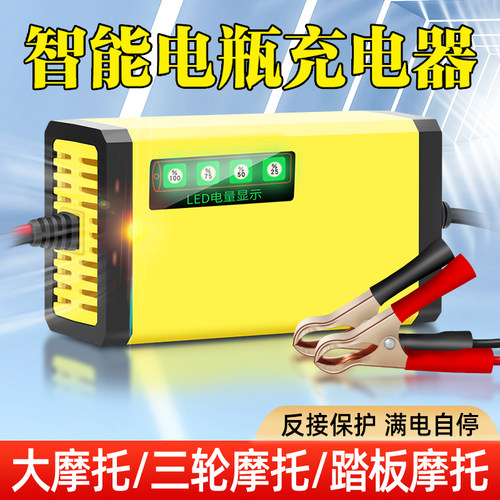 12v伏修复铅酸纯铜摩托车电瓶