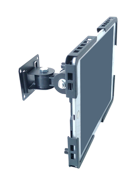 包边平板电脑支架防盗ipad挂墙壁上金属大尺寸加厚工业平板支架吊挂支撑可360度调节托架子多角度底座