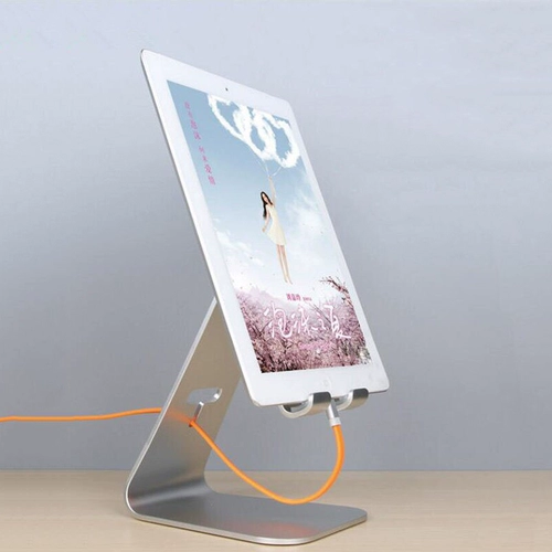 Кронштейн планшета компьютерный кронштейн большой номер алюминиевый металлический полка 12.9ipad Pro Настольный дисплей.