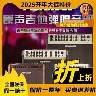 Artist原声民谣指弹吉他音箱弹唱音响 MINI 渔夫FISHMAN LOUDBOX