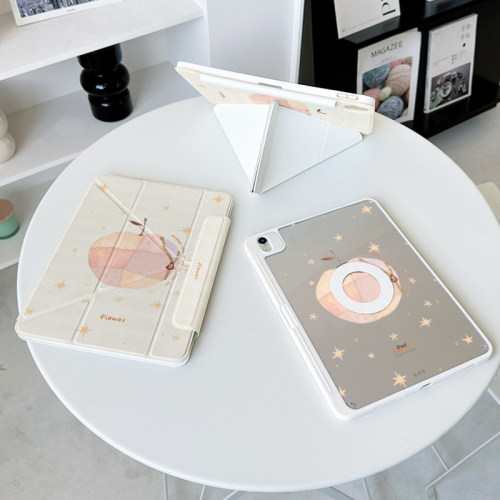 【3+Y折磁吸拆分】苹果适用ipadair7保护套第11代oppo5简约vivo4带笔槽8华为matepad11.5s壳小米平板8pro13.2