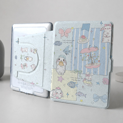 【磁吸旋转x可拆分】卡通paperwhite保护套pro汉王clear6少女Ultra阅读器kindle998掌阅light4/turbo/4c/neo3