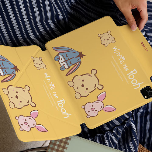 【3+y折无笔槽】卡通ipadair7保护套硅胶第11代适用华为matepad11.5s少女心防摔小米平板8荣耀iqoo2oppo5软壳