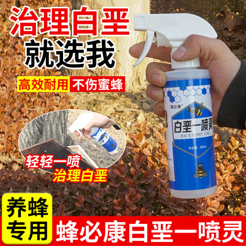 蜂必康白垩一喷灵专治蜜蜂白垩