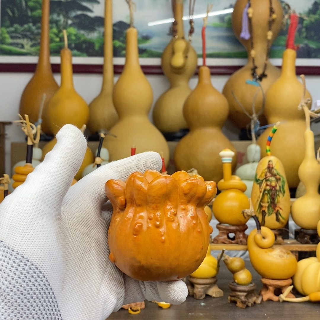 29号老红皮墨西哥钱袋子巨厚皮装饰摆件