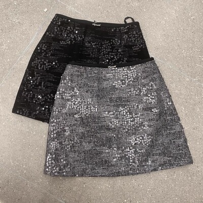 欧货时尚亮片半身裙超短裙