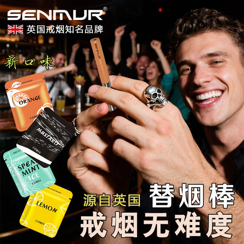 替烟棒木头加精钢戒烟产品替烟水果滤芯薄荷味棒子烟具烟嘴