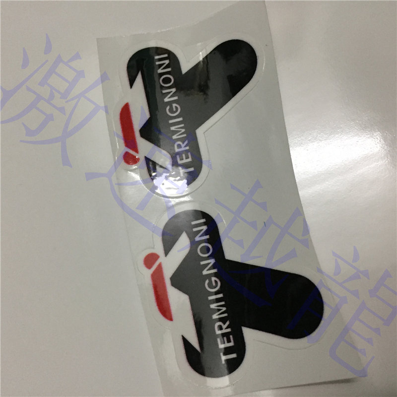 特米牛角牌贴花贴纸托米termignoni杜卡迪御用改装耐热排气 贴花