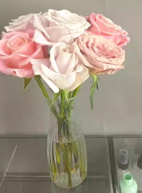 一次性PET花瓶公司宴会会议用花瓶家用花瓶