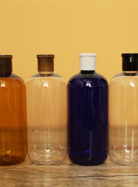 520ml 茶色 蓝色 pet 塑料瓶 花水纯露分装瓶  10个起拍!!!