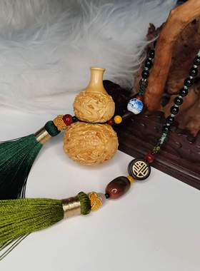 如意葫芦汽车挂件后视镜吊饰定制