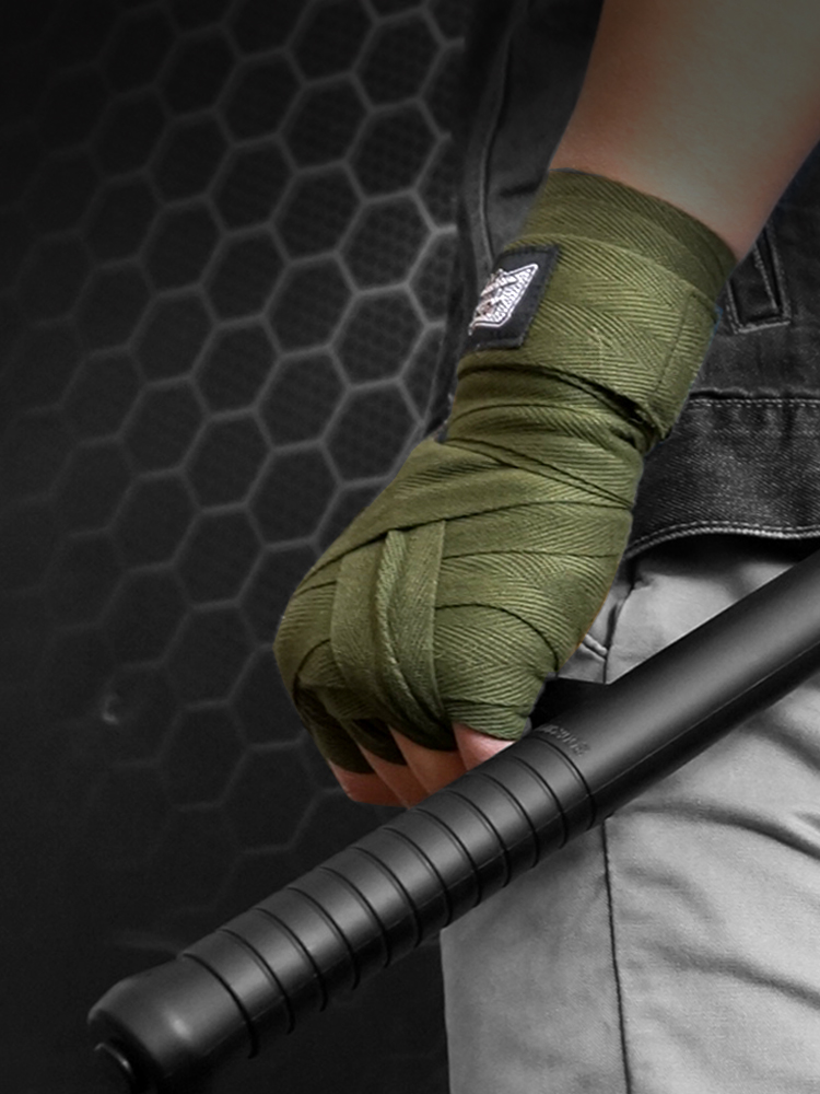 泰拳散打绑带绑手带拳击绷带盒装