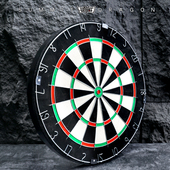 summitdragon琼麻飞镖靶厚重质感酒吧会所飞镖专业麻靶训练飞镖盘